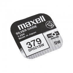 Bateria Maxell SR521SW (379) 1,55V